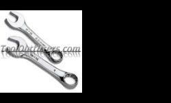 "
S K Hand Tools 88114 SKT88114 12 Point SuperKromeÂ® Short Combination Wrench 14mm
Features and Benefits:
SuperKromeÂ® finish provides long life and maximum corrosion resistance
SureGripÂ® hex design drives the side of the fastener, not the corner
Short