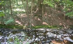 1/2 ACRE PARCEL FOR SALE Upstate NY
COCHECTON, Sullivan County
Sweet Country Living when you're sitting on your deck overlooking the year-round mountain stream that cuts through your parcel. Ready for your mobile home to roll in with well, septic and