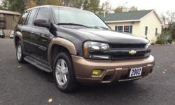 Rome PreOwned Auto Sales
2002 Chevrolet TrailBlazer LTZ w/ DVD Pre-Owned
Exterior Color
Black
Model
TrailBlazer
Interior Color
Tan
Trim
LTZ w/ DVD
Condition
Used
Body type
Subn
Transmission
4-Speed Automatic
Price
$6,900
Year
2002
Stock No
10346A
Mileage