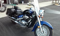 .
2005 Suzuki BOULEVARD C50
$3499
Call (716) 391-3591 ext. 1283
Pioneer Motorsports, Inc.
(716) 391-3591 ext. 1283
12220 OLEAN RD,
CHAFFEE, NY 14030
Suzuki C50 with windshield, sissy bar and bags added, new battery, fully serviced and warrantied!
Vehicle