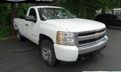 .
2008 Chevrolet Silverado 1500 Regular Cab Work Truck Pickup 2D 8 ft
$18000
Call (518) 291-5578 ext. 68
Whiteman Chevrolet
(518) 291-5578 ext. 68
79-89 Dix Avenue,
Glens Falls, NY 12801
One Owner, Clean Carfax! Powerful, versatile, and comfortable, our