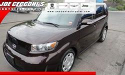 Joe Cecconi's Chrysler Complex
Joe Cecconi's Chrysler Complex
Asking Price: $13,171
Guaranteed Credit Approval!
Contact at 888-257-4834 for more information!
Click on any image to get more details
2008 Scion xB ( Click here to inquire about this vehicle
