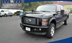 2009 Ford F-350 Harley Davidson - $31,600
More Details: http://www.autoshopper.com/used-trucks/2009_Ford_F-350_Harley_Davidson_Liberty_NY-47646879.htm
Click Here for 15 more photos
Miles: 104894
Engine: 10 Cylinder
Stock #: WF050A
M&M Auto Group, Inc.