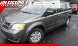 Joe Cecconi's Chrysler Complex
2380 Military Rd, Niagara Falls, New York 14304 -- 888-257-4834
2010 Dodge Grand Caravan SE Pre-Owned
888-257-4834
Price: $24,312
CarFax on every vehicle!
Click Here to View All Photos (24)
CarFax on every vehicle!