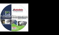 Autodata 10-CDX100 ADT10-CDX100 2010 Technical Specifications CD
Features and Benefits:
Contains technical data covering Import and Domestic automobiles and light trucks from 1986-2010
Tuning and service checks and adjustments
Lubricants and capacities