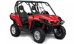 .
2011 Can-Am COMMANDER 1000 XT
$10900
Call (716) 391-3591 ext. 1285
Pioneer Motorsports, Inc.
(716) 391-3591 ext. 1285
12220 OLEAN RD,
CHAFFEE, NY 14030
Under 500 miles on this '11 Commander XT 1000. Engine Type: 976cc, V-twin, liquid-cooled, SOHC,