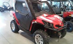 .
2011 Can-Am COMMANDER 1000 XT
$11499
Call (716) 391-3591 ext. 1260
Pioneer Motorsports, Inc.
(716) 391-3591 ext. 1260
12220 OLEAN RD,
CHAFFEE, NY 14030
WOW! Under 500 miles on the '11 Commander XT 1000 with full cab($5000 value)! Engine Type: 976cc,