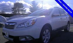 Â .
Â 
2011 Subaru Outback
$18998
Call (518) 631-3188 ext. 79
Bill McBride Chevrolet Subaru
(518) 631-3188 ext. 79
5101 US Avenue,
Plattsburgh, NY 12901
Outback 2.5i Premium, 4D Station Wagon, AWD, 100% SAFETY INSPECTED, HEATED SEATS, NEW AIR FILTER, NEW