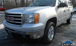 .
2012 GMC Sierra 1500 SLE
$31995
Call (518) 213-5211 ext. 8
Knight Automotive Inc.
(518) 213-5211 ext. 8
383 Route 3,
Plattsburgh, NY 12901
From home to the job site, this certified Silver 2012 GMC Sierra 1500 SLE muscles through any terrain. The durable