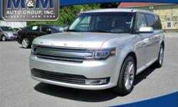 2013 Ford Flex Limited - $28,900
More Details: http://www.autoshopper.com/used-trucks/2013_Ford_Flex_Limited_Liberty_NY-43422027.htm
Click Here for 15 more photos
Miles: 27808
Engine: 6 Cylinder
Stock #: U4272
M&M Auto Group, Inc.
845-292-3500