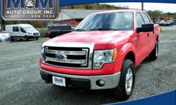 2014 Ford F-150 XLT - $30,950
More Details: http://www.autoshopper.com/used-trucks/2014_Ford_F-150_XLT_Liberty_NY-47646884.htm
Click Here for 15 more photos
Miles: 13701
Engine: 8 Cylinder
Stock #: U4321
M&M Auto Group, Inc.
845-292-3500