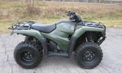 .
2014 Honda FourTrax Rancher 4x4 ES (TRX420FE1E)
$4999
Call (315) 366-4844 ext. 290
East Coast Connection
(315) 366-4844 ext. 290
7507 State Route 5,
Little Falls, NY 13365
ELECTRONIC SHIFT MODEL WITH SELECTABLE 4WD AND EFI. ATV UTILITY MODEL Hondaâs