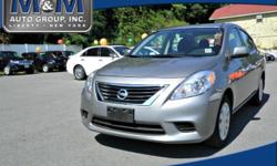 2014 Nissan Versa 1.6 SV - $12,000
More Details: http://www.autoshopper.com/used-cars/2014_Nissan_Versa_1.6_SV_Liberty_NY-46476803.htm
Click Here for 15 more photos
Miles: 28316
Engine: 4 Cylinder
Stock #: 54596U
M&M Auto Group, Inc.
845-292-3500