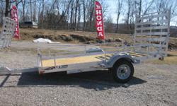 .
2014 Triton Trailers GU10
$1499
Call (315) 849-5894 ext. 1002
East Coast Connection
(315) 849-5894 ext. 1002
7507 State Route 5,
Little Falls, NY 13365
5.5 x 10 ALUMINUM LANDSCAPE CARGO TRAILER WITH SIDE RAIL KITTriton's GU10 utility trailer is an