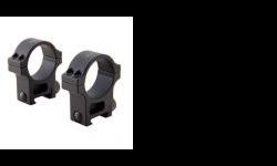 "
Trijicon AC22003 34mm Rings Standard Height, Aluminum
34mm aluminum rings with hard coated anodized aluminum uses four T25 torque screws and 1/2"" clamp nuts. Designed to withstand heavy recoil and extreme service. The ring measurement from the base of