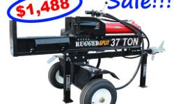Powerful, heavy duty Firewood Splitter
Special Promotion: Only $1,488 (while supplies last)
INCLUDES log knock-off, 4-way blades, and fenders
Awesome value - WHY BUY USED???
Call 1-855-8-RUGGED (1-855-878-4433) or visit RUGGEDMADE
Features:
o 5-inch