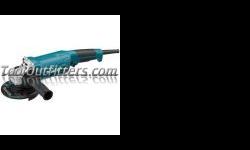 "
Makita GA5010Z MAKGA5010Z 5"" Angle Grinder
Powerful 10.5 AMP motor delivers more output for increased performance
Refined design at only 5.8 lbs. for reduced operator fatigue
AC/DC switch for use with alternative power source
Labyrinth construction