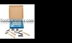 "
Martin Tools 647KFG MRT647KFG 7 Piece Body and Fender Repair Set with Fiberglass Handles
Features and Benefits:
Includes a limited lifetime warranty
Made in the USA
This Martin set includes: cross chisel curved hammer, shrinking hammer, utility pick