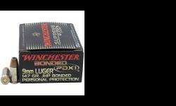 Winchester Ammo S9MMPDB1 9mm Luger 9mm Luger 147gr PDX1 /20
Winchester Ammunition
- Caliber: 9mm Luger
- Grain: 147
- Bullet: Bonded PDX1 Jacketed Hollow Point
- Muzzle Velocity: 1000 fps
- 20 Rounds per boxPrice: $21.57
Source: