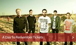 A Day To Remember Syracuse Tickets
Tuesday, August 23, 2016 07:00 pm @ Lakeview Amphitheater
A Day To Remember tickets Syracuse that begin from $80 are included between the most sought out commodities in Syracuse. Dont miss the Syracuse event of A Day To