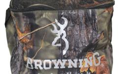 Browning CoolerSpecifications:- Color: Camo with Browning logo and name- Fits: 24 Cans- Size: Large soft sided cooler
Manufacturer: AES Outdoors
Model: BRN-CLR-003
Condition: New
Availability: In Stock
Source: