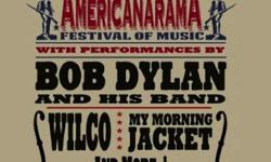 Event
Venue
Date/Time
Americanarama Festival of Music: Bob Dylan, Wilco & My Morning Jacket
Saratoga Performing Arts Center
Saratoga Springs, NY
Sunday
7/21/2013
5:30 PM
view
tickets
verbage
â¢ Location: Albany
â¢ Post ID: 11137855 albany
â¢ Other ads by