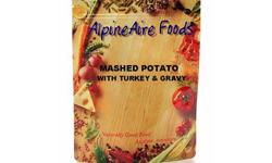 Mashed Potatos with Gravy & Turkey (GF) - 5.75oz.Specifications:- Classic mashed potatoes topped with turkey & creamy country gravy infused with select spices and accented with sage. - Gluten free
Manufacturer: Alpine Aire Foods
Model: 11402
Condition: