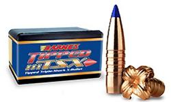The TTSX bullet adds a streamlined polymer tip to the company's best-selling Triple-Shock X Bullet. The polymer tip and re-engineered nose cavity mean even faster expansion. The tip also boosts BC, improving long-range ballistics.The Tipped TSX? features