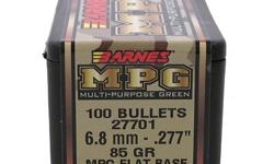 "Barnes Bullets 6.8mm .277"""" 85gr MPG FB /100 27701"
Manufacturer: Barnes Bullets
Model: 27701
Condition: New
Availability: In Stock
Source: http://www.fedtacticaldirect.com/product.asp?itemid=29545