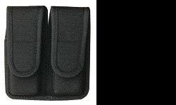 This double magazine pouch is made for two-way vertical or horizontal carry for versatility of use. Made of high-density Trilaminate construction it has an injection molded belt loop that fits a 2 1/4" width belt. Features:- Thermal molded for a snug fit-