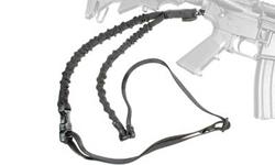 Blackhawk Storm Single Point Adjustable Sling Black. Removable "Mash clip" for quick and positive firearm attachment. Made of durable high strength 1.25" webbing. Adjusts from 46 to 64 in diameter with tri-glide buckle to fit all body sizes and allow for