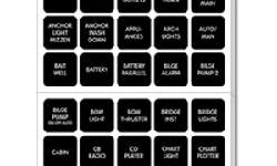 4217Square Format Label Set120 Black DC labels120 common DC labels Reinforced, weatherproof material Used on WeatherDeck Waterproof Panels Used on Battery Management Panels Used on 360 Panel System
Manufacturer: Blue Sea Systems
Model: 4217
Condition:
