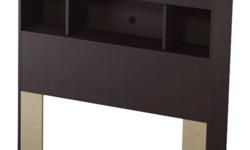 Brown South Shore Delano Bookcase Headboard Best Deals !
Brown South Shore Delano Bookcase Headboard
Â Best Deals !
Product Details :
This modern headboard will look great in any bedroom. It features a sleek, full-length shelf divided into three storage