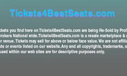 Buffalo Bills vs. New England Patriots Tickets
Ralph Wilson Stadium
Orchard Park, NY
October 30, 2016
View Tickets
Use discount code "TICKETS" at checkout for 5% off on all Tickets from this site.
but with the literature of English in the department first