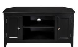 Cheap Black Premier TV Stand For Sales !
Black Premier TV Stand
Â Best DealsDeals
Product Details :
Set your television in a convenient spot with this black corner TV stand. It includes two cabinets and an adjustable shelf to house other electronics and