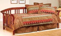 Cheap Hillsdale Furniture Dorchester Daybed For Sales !
Hillsdale Furniture Dorchester Daybed
Call us toll free at : 888-814-3885
anytime Mon-Fri 8am-9pm, Sat-Sun 9am-5pm PST.
Â Best Deals !
Product Details :
A solid pine sleigh daybed features curved slat