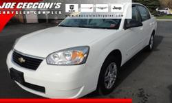 Joe Cecconi's Chrysler Complex
Guaranteed Credit Approval!
2007 Chevrolet Malibu ( Click here to inquire about this vehicle )
Asking Price Call for price
If you have any questions about this vehicle, please call
888-257-4834
OR
Click here to inquire about