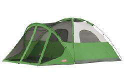 Evanston Screened 6 TentPart #: 2000007825Ideal for family car campers, scout leaders and extended camping excursions. Features a fully screened in front porch area for an increase in outdoor camping activities.Features: Exclusive WeatherTec System -