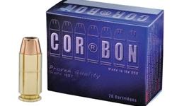 CorBon Self Defense 40 S&W, 135Gr Jacketed Hollow Point, 20 Rounds. CORBON's Traditional Jacketed Hollow Point ammunition made its reputation with high velocity loads. High velocity, combined with their exclusively designed jacketed hollow point bullets,