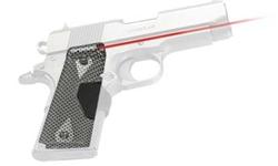 Crimson Trace 1911 Officer, Defender Front Activation Chainmail III Laser Grip. The Crimson Trace 1911 Officer, Defender Laser Grip features Chainmail side panels and a rubber overmold activation button, these are the recommended Lasergrips for most 1911
