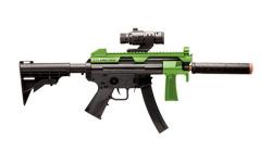 The Z71, Zombie Eraser, AEG features full-auto mode, high capacity and hop-up for increased, long-range accuracy. The 500 round, gravity-fed, see-through hopper is essential for a zombie outbreak that requires a full blown battle with the Undead. It is