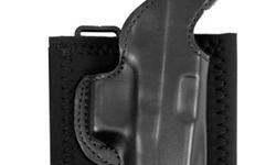 Desantis Die Hard Ankle Holster, S&W Shield, RH - Black. The Desantis Die Hard Ankle Rig is built from top grain saddle leather and finished on the outside with a super tough PU coating. This combination of materials was originally designed for Federal