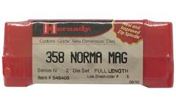 Hornady Custom Grade New Dimension Dies - Caliber: 358 Norma Magnum - 2 Dies - Full Length - Series IV - Use Shellholder 5
Manufacturer: Hornady
Model: 55906
Condition: New
Price: $68.3000
Availability: In Stock
Source: