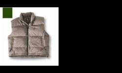 "
Browning 3057544201 Down Vest, Olive, S
Down garments are appreciated for their warmth and versatility, an excellent choice to be worn alone as outerwear or as a layering garment in the X-Change System. Down is nature's original insulation, proven all