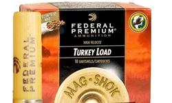 Federal Mag-Shok Turkey 20Ga 3", 1 1/4oz #5 Shot, 10-Rounds. The revolutionary FLITECONTROL wad uses a rear-braking shot cup to stay with pellets longer and choke them into a lethally tight pattern. It eliminates the need for expensive aftermarket chokes