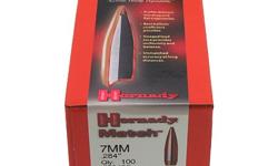Hornady Bullets- Caliber: 7mm (.284")- Grain: 162- Bullet: BTHP Match- 100 bullets Per Box - Features AMP Jackets
Manufacturer: Hornady
Model: 28405
Condition: New
Price: $22.80
Availability: In Stock
Source: