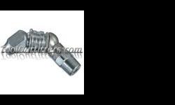 Lincoln Lubrication 5848 LIN5848 Hydraulic Coupler Adapter
Features and Benefits:
7000 PSI maximum operating pressure
Built-in swivel allows full 360Â° circle
Locks in any one of eight 45Â° positions
Adjustable coupler section permits contact with fittings