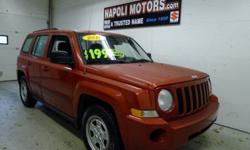 Napoli Nissan
For the best deal on this vehicle,
call Marci Lynn in the Internet Dept on 203-551-9622
Click Here to View All Photos (20)
2010 Jeep Patriot Sport Pre-Owned
Price: Call for Price
Interior Color: Dark slate gray
Make: Jeep
Engine: 4 Cyl.4