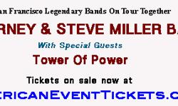 Journey & Steve Miller Band 2014 Tour Schedule & Tickets
Â 
JOURNEY and STEVE MILLER BAND will play one concert on their 2014 summer tour on June 17 at the Bethel Woods Center for the Arts in Bethel, New York with special guest Tower of Power. The tour