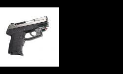 "
Crimson Trace LG-435H Keltec PF9 Polymer Laserguard, Overmold Front Activation, Includes Holster
This unique design mounts onto the trigger guard and locates the laser diode directly under the muzzle. A front-located pressure switch activates the laser